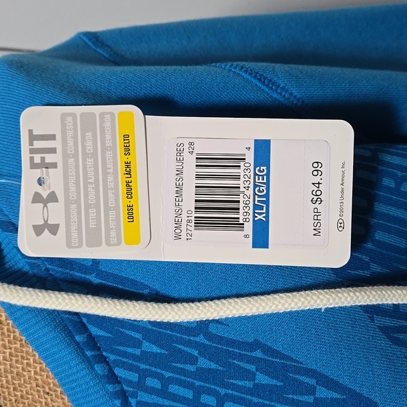 Under Armour Ladies hooded sweatshirt - XL - NWT - Picture 3 of 7